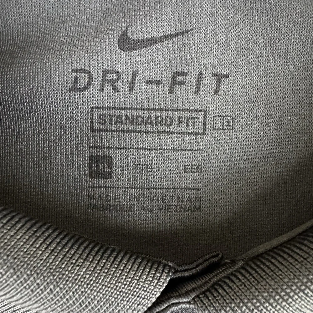 Nike Dri-FIT Polo Shirt Mens Xxl Gray CN6806-070 Golf Performance Athletic